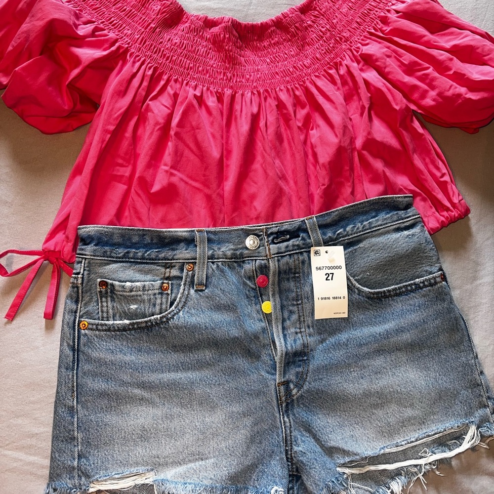 Levi's Blue Denim Jeans - 501
